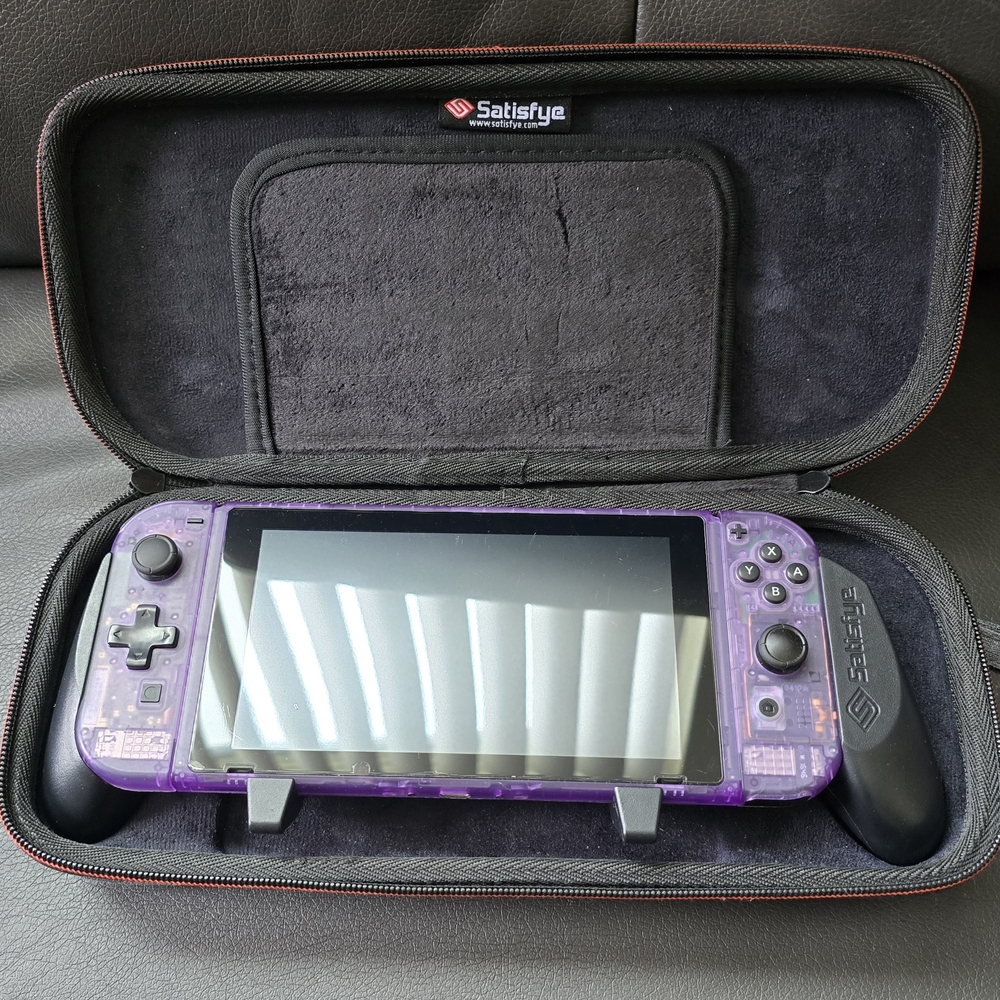 Nintendo Switch Custom Purple Shell